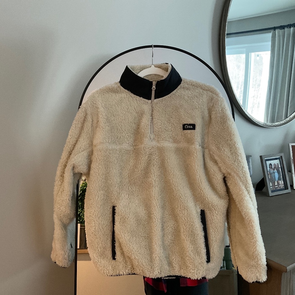 Women’s Zyia Fluffy Fleece 1/4 Zip XS